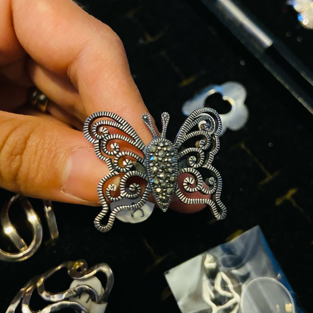 Sterling silver rings - Picture 2 of 8